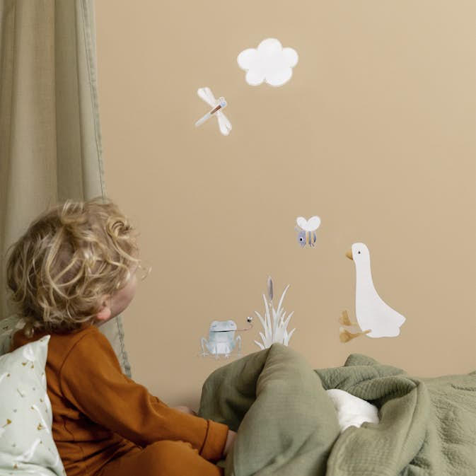 Väggklistermärke Little Dutch Little Goose 2x A3