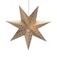 Adventsstjärna Markslöjd Tostared 45 cm Hängande