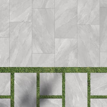 Klinker Lhådös Ekudden Ljusgrå 30x60 cm