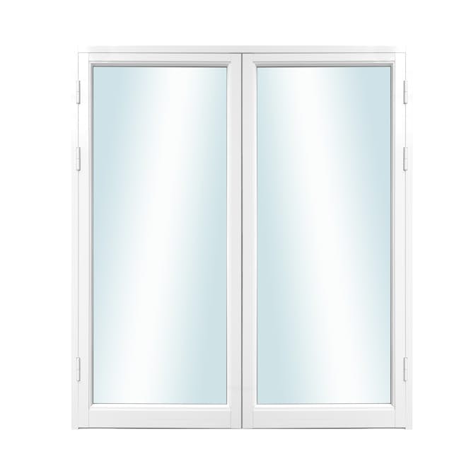 Parfönsterdörr Nordiska Fönster Norrland Helglasad 3-Glas Trä Lagerfört