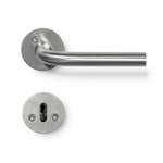 Dörrhandtag Beslag Design Kastrup 11 Rostfritt med Nyckelskylt