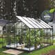 Växthus Vitavia Merkur 9,9 kvm med Stålsockel