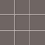 Klinker Konradssons Granit Uni antracit 9,8x9,8 cm