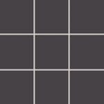 Klinker Konradssons Granit Uni svart 9,8x9,8 cm