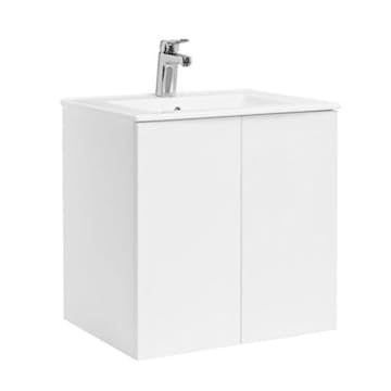 Tvättställsskåp Alterna Isella Aqua med Mineralkomposit Tvättställ