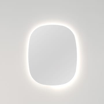Badrumsspegel Macro Design Vega Oval Ambilight med Bakgrundsbelysning