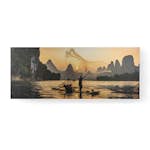 Tavla Art for the Home Asian Fisherman 40x100