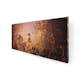 Tavla Art for the Home Flowers and a Bee 40x100