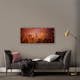Tavla Art for the Home Flowers and a Bee 40x100