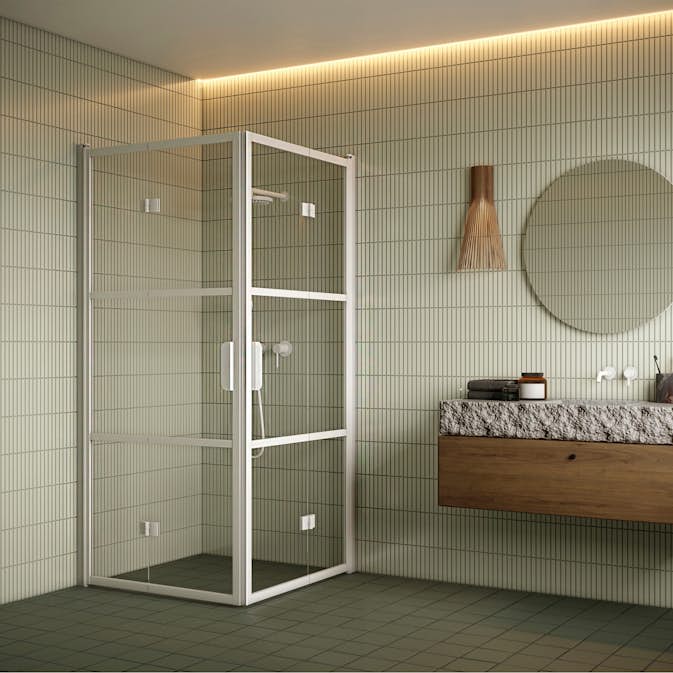 Duschhörn Hietakari Bläk 89A Tokyo Vikbara Dörrar