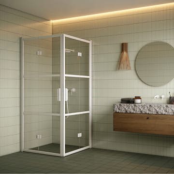 Duschhörn Hietakari Bläk 89A Tokyo Vikbara Dörrar