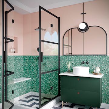 Duschhörn Hietakari Bläk 89A Tokyo Vikbara Dörrar