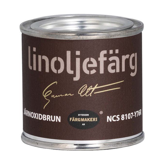 Linoljefärg Ottosson Järnoxidbrun