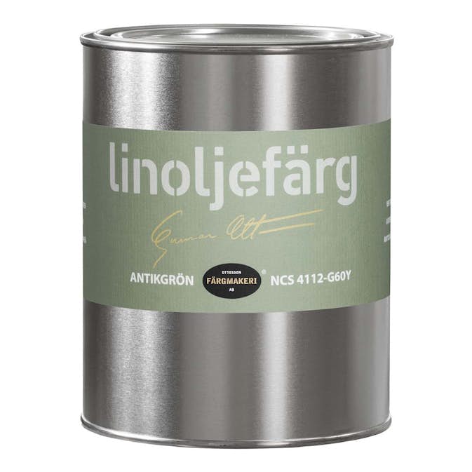Linoljefärg Ottosson Antikgrön