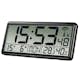 Väggklocka Hama Digital Jumbo Radiosynkroniserad