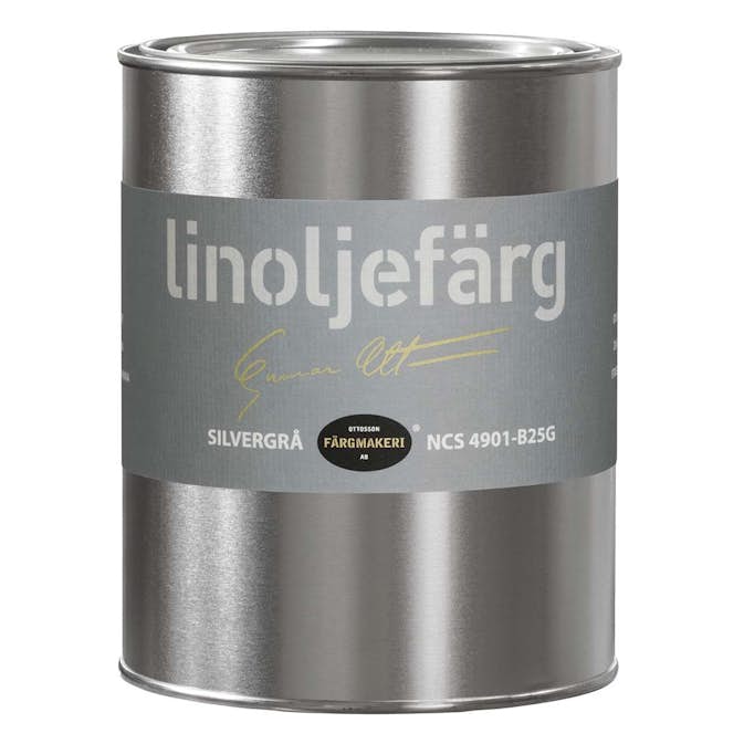 Linoljefärg Ottosson Silvergrå