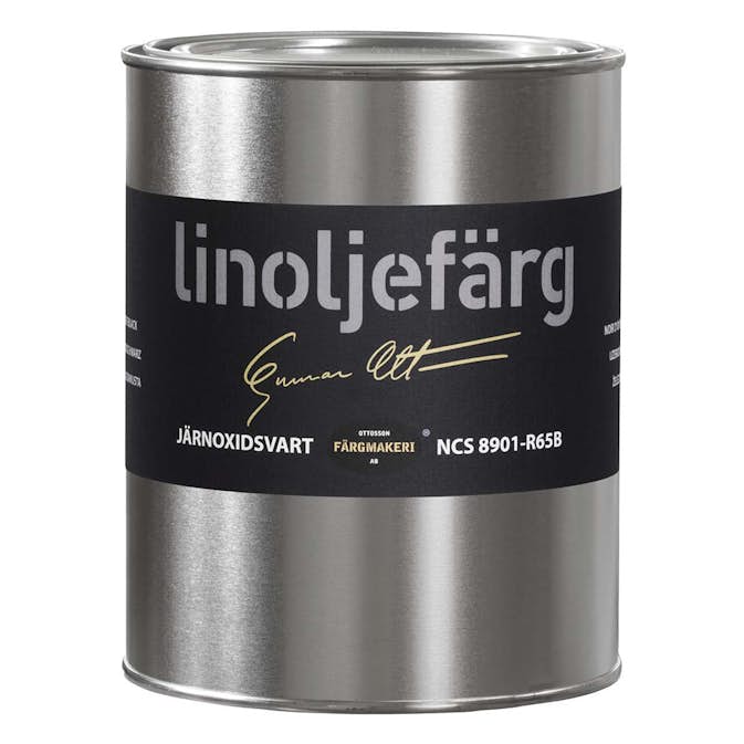Linoljefärg Ottosson Järnoxidsvart