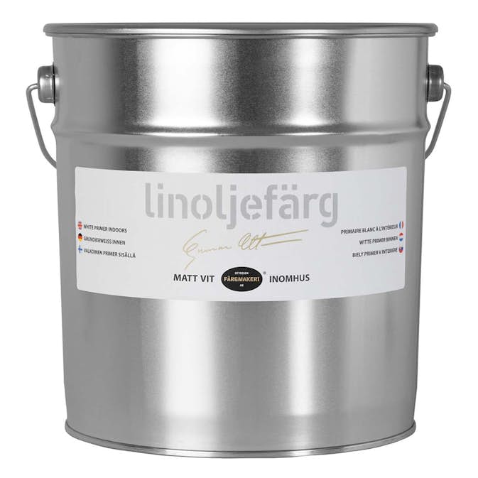 Linoljefärg Ottosson Matt Vit
