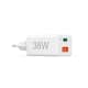 Miniladdare HAMA USB-C + USB-A Qualcomm 3.0 38W Vit
