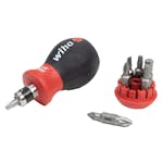 Bitsmejsel Wiha 6 Bits Stubby 1/4 tum