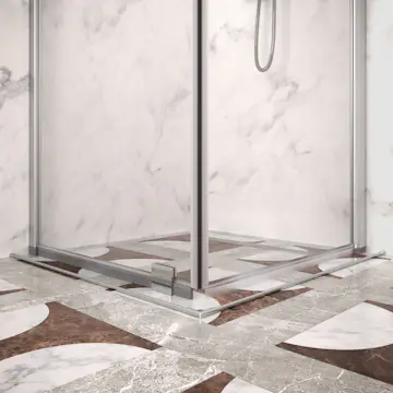 Tröskelprofil Hietakari för Duschhörn Rak 1000x1000 mm