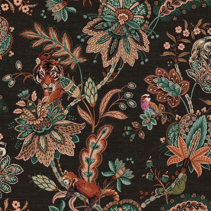 Tapet Holden Xanadu Zari Black 91493