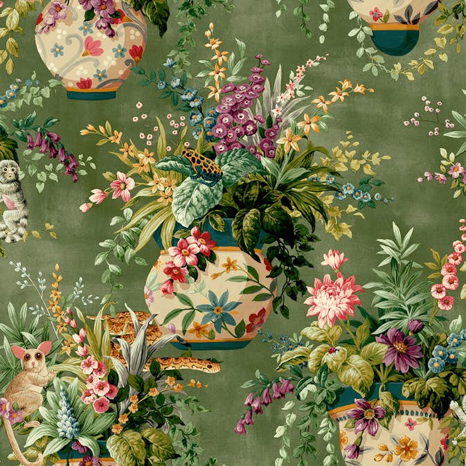 Tapet Holden Xanadu Rivara Khaki 91523