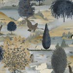 Tapet Holden Xanadu Tundra Navy Ochre 91532