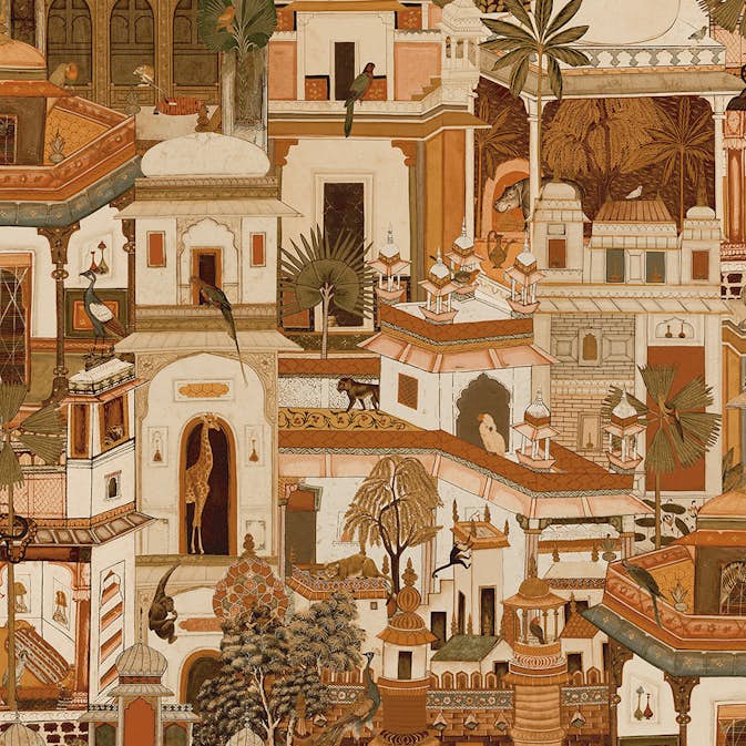 Tapet Holden Xanadu Civita Orange 91550