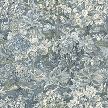 Tapet Holden The Lost Gardens Parsons Wood Blue 91633