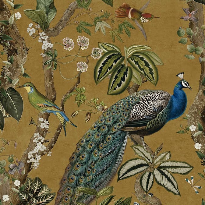 Tapet Holden Utopia II Cassia Ochre 91743