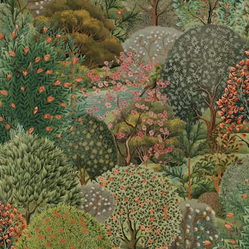 Tapet Holden Utopia II Arboretum Green 91752