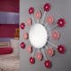 Plafond Eglo Viki 1 Rosa Blommor
