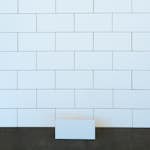 Kakel Color Vit Matt 10x20 cm