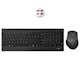 Tangentbord/Mus Set RAPOO Combo 9500M Multi-Mode Trådlös Premium Svart
