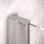 Distansprofil Hietakari för Fast Duschvägg Bläk