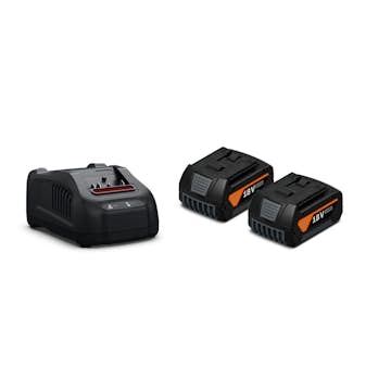 Batterikit Fein GBA 18V 5Ah As med 2 Procore Batterier och 1 Laddare