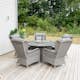 Matbord Venture Design Washington med Lazy Suzan Ø 140 cm