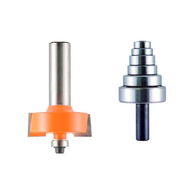 Frässet CMT Orange Tools Falsfräs 7 delar 0-12,7 K8