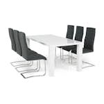 Matgrupp In Living Cibus med 6 Cibus Stolar