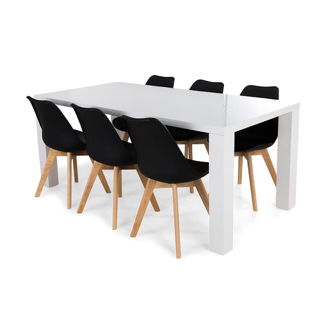 Matgrupp In Living Cibus med 6 st Stil Stol