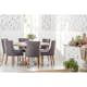 Matgrupp In Living Lyon Ø150 cm Rund med 6 st Viktoria Stolar