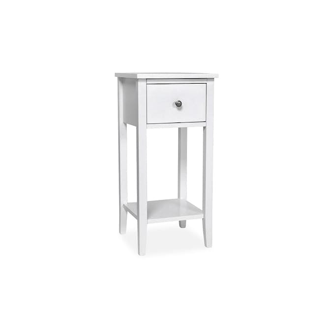 Sängbord In Living Magda 1-Låda vit