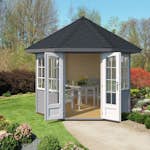 Lusthus Palmako Veronica 4 Trädgårdspaviljon 6,9 m² i Obehandlat Trä