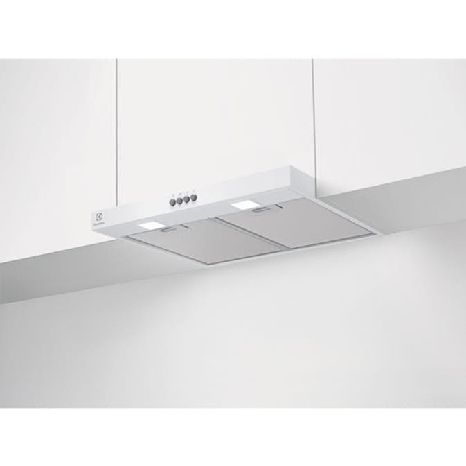 Köksfläkt Underbyggd Electrolux LFG425W 600 ExtractionTech Vit