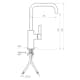 Köksblandare Tapwell Arman ARM980