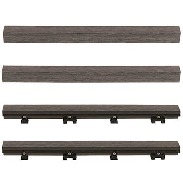 Kantlist Jabo Utvändigt Hörn till Komposittrall 2-Pack