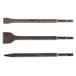 Mejselset Wolfcraft SDS-plus 3-Delar