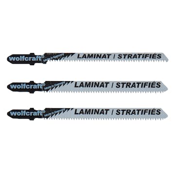 Sticksågblad Wolfcraft 100mm HCS 3 st