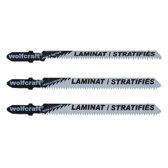 Sticksågblad Wolfcraft 100mm HCS 3 st